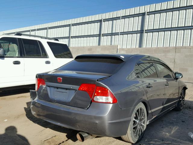 19XFA1E36AE057702 - 2010 HONDA CIVIC VP GRAY photo 4