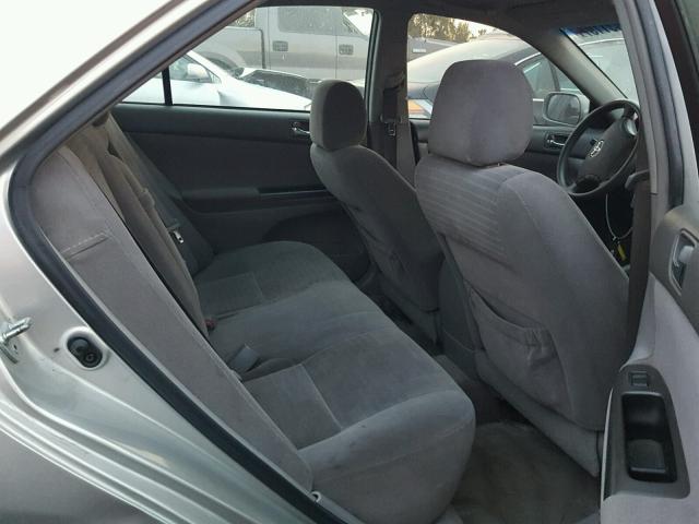 4T1BE32K15U021395 - 2005 TOYOTA CAMRY LE ვერცხლისფერი ფოტო 6