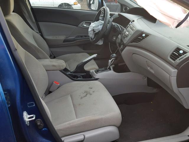 2HGFB2F88CH501085 - 2012 HONDA CIVIC EX 蓝色 照片 5