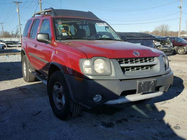 5N1ED28YX2C515486 - 2002 NISSAN XTERRA XE RED photo 1