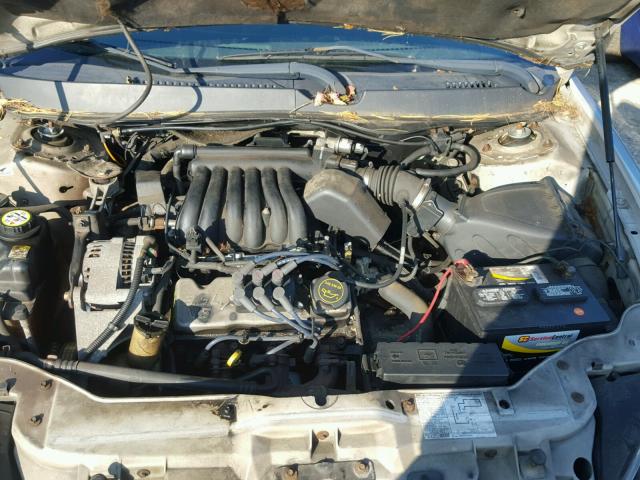 1FAFP582X3A154728 - 2003 FORD TAURUS SE SILVER photo 7