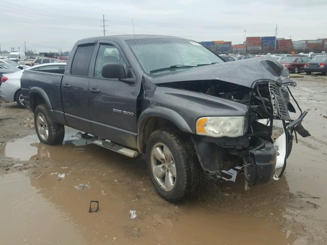 1D7HU18Z72J265825 - 2002 DODGE RAM 1500 GRAY photo 1