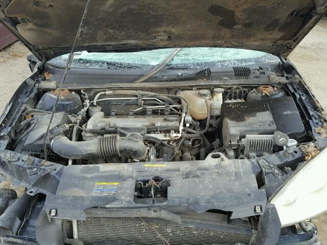 1G1ZS57F67F275834 - 2007 CHEVROLET MALIBU LS შავი ფოტო 7