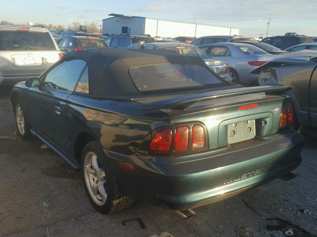 1FALP45T8RF235586 - 1994 FORD MUSTANG GT GREEN photo 3