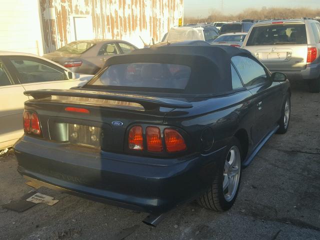 1FALP45T8RF235586 - 1994 FORD MUSTANG GT GREEN photo 4