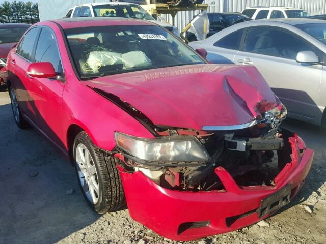 JH4CL96935C019239 - 2005 ACURA TSX RED photo 1