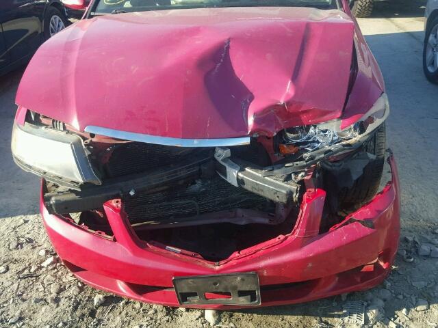 JH4CL96935C019239 - 2005 ACURA TSX RED photo 9