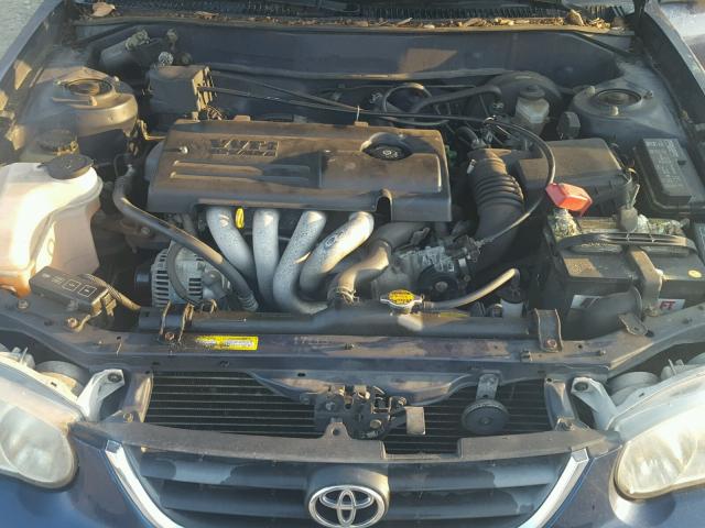 2T1BR12E51C432572 - 2001 TOYOTA COROLLA CE BLUE photo 7