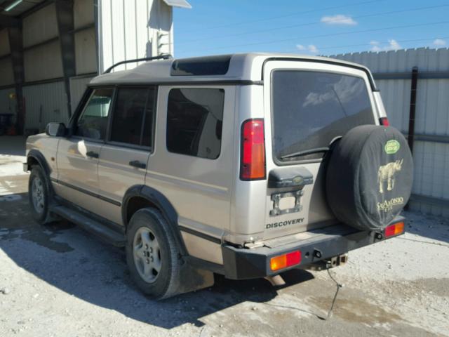 SALTY16433A788205 - 2003 LAND ROVER DISCOVERY BEIGE photo 3