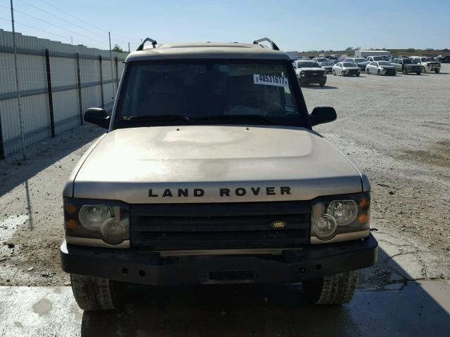 SALTY16433A788205 - 2003 LAND ROVER DISCOVERY BEIGE photo 9