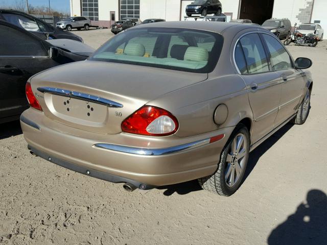 SAJEA51C83WD11948 - 2003 JAGUAR X-TYPE 3.0 GOLD photo 4