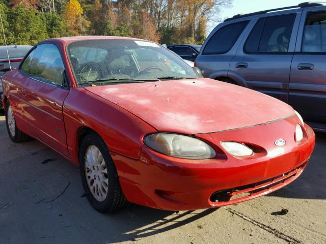 3FAKP1139YR224047 - 2000 FORD ESCORT ZX2 RED photo 1