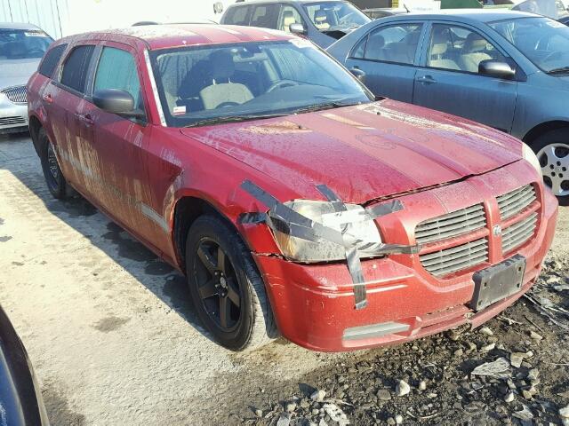 2D4FV47T77H694844 - 2007 DODGE MAGNUM SE RED photo 1