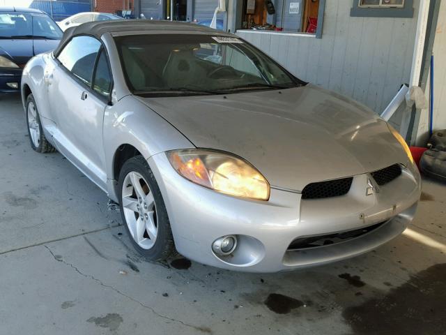 4A3AL25F97E007270 - 2007 MITSUBISHI ECLIPSE SP SILVER photo 1