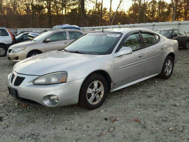 2G2WS522551161038 - 2005 PONTIAC GRAND PRIX SILVER photo 2