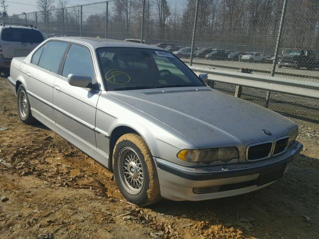 WBAGH83481DP32629 - 2001 BMW 740 IL SILVER photo 1