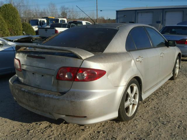 1YVHP84C155M51136 - 2005 MAZDA 6 I SILVER photo 4