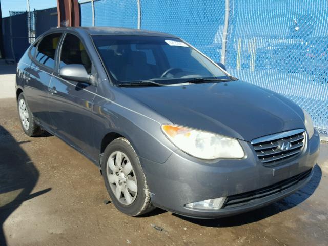 KMHDU46D18U483019 - 2008 HYUNDAI ELANTRA GL CHARCOAL photo 1