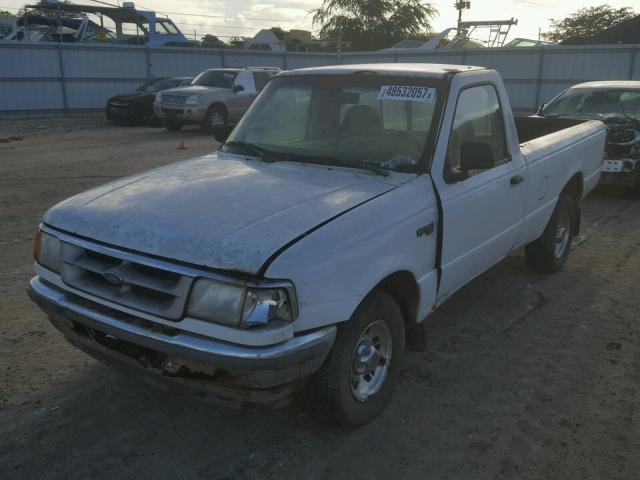 1FTCR10A3TUB20826 - 1996 FORD RANGER WHITE photo 2