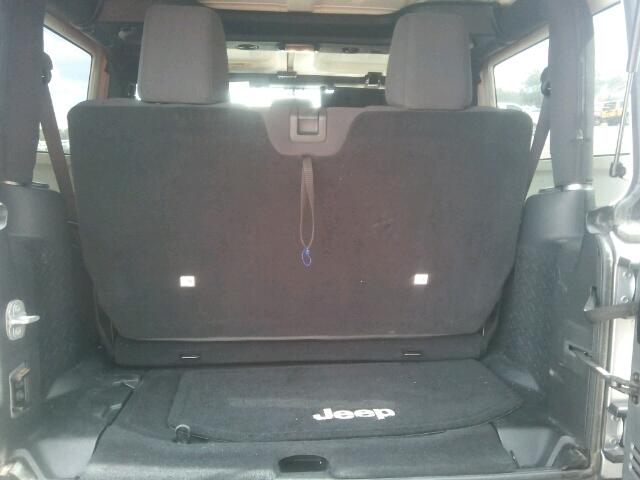 1C4AJWAG4DL613811 - 2013 JEEP WRANGLER S GRAY photo 9