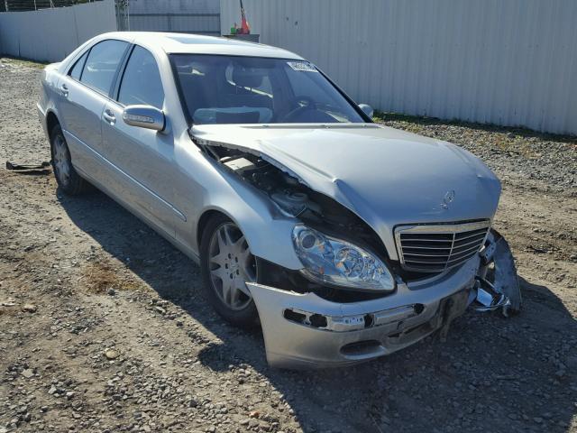 WDBNG75J13A330478 - 2003 MERCEDES-BENZ S 500 SILVER photo 1