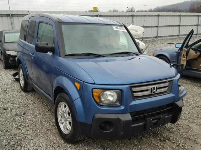 5J6YH28748L008471 - 2008 HONDA ELEMENT EX BLUE photo 1