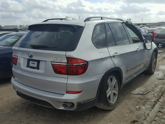 5UXZW0C52CL671796 - 2012 BMW X5 XDRIVE3 فضي صورة 4