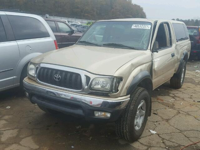 5TESN92N33Z176441 - 2003 TOYOTA TACOMA XTR GOLD photo 2