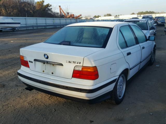 WBACB4326SFM24999 - 1995 BMW 325 I AUTO WHITE photo 4