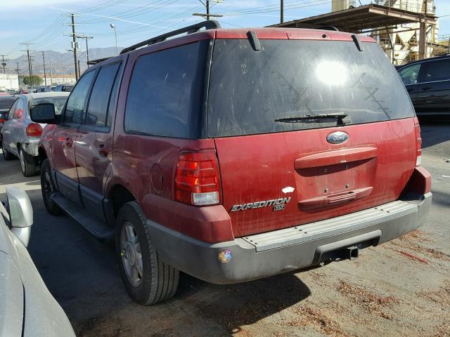 1FMPU15516LA05577 - 2006 FORD EXPEDITION BURGUNDY photo 3