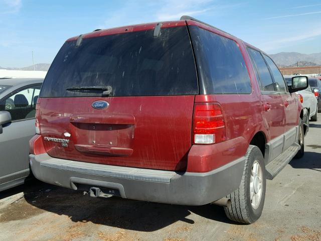 1FMPU15516LA05577 - 2006 FORD EXPEDITION BURGUNDY photo 4