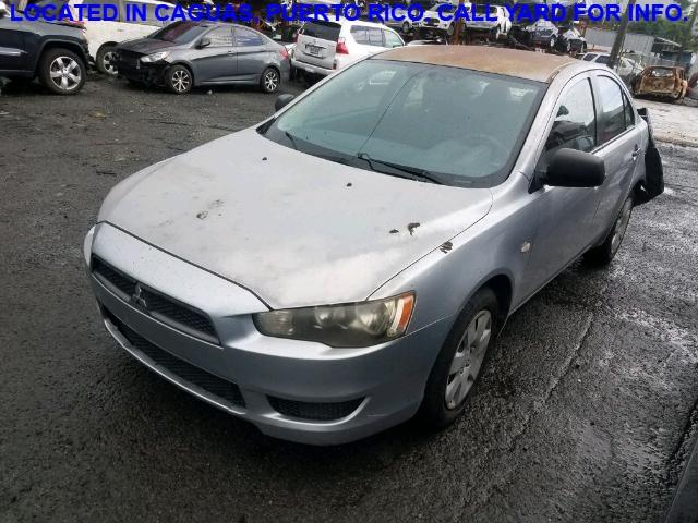 JA3AU16U58U015007 - 2008 MITSUBISHI LANCER DE GRAY photo 2