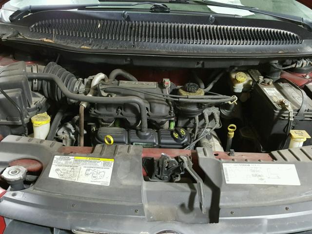 1A4GJ45R47B203718 - 2007 CHRYSLER TOWN & COU Qırmızı foto 7