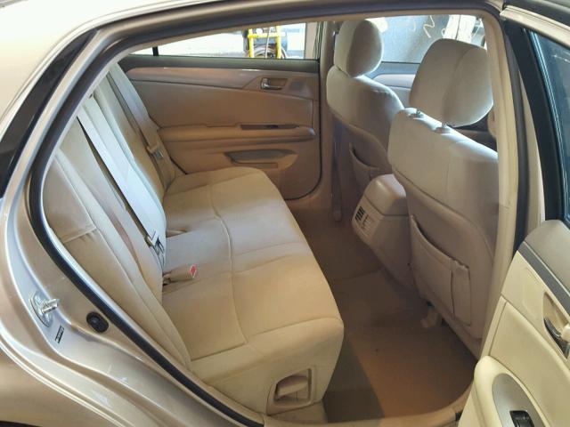 4T1BK36B15U035803 - 2005 TOYOTA AVALON XL BEIGE photo 6