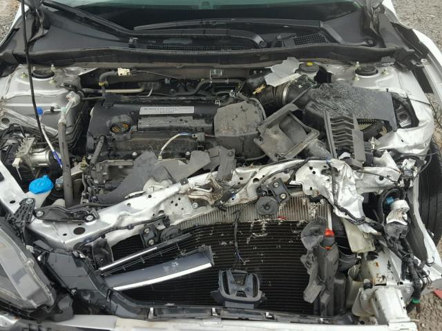 1HGCR2F3XEA049208 - 2014 HONDA ACCORD LX SILVER photo 7