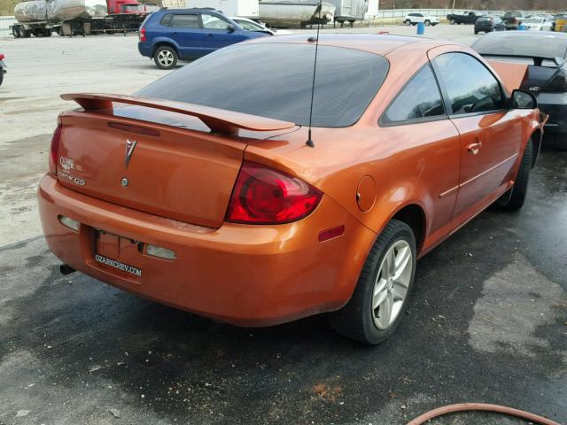 1G2AL15FX77263665 - 2007 PONTIAC G5 ORANGE photo 4