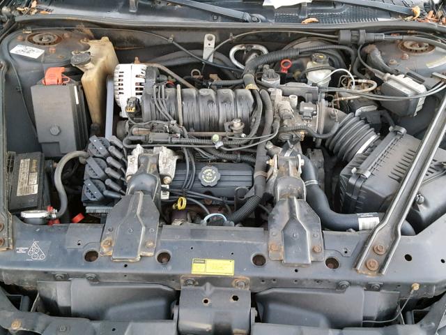 1G2WP52K1YF154067 - 2000 PONTIAC GRAND PRIX BLACK photo 7