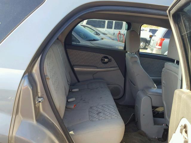 2CNDL73F266134263 - 2006 CHEVROLET EQUINOX LT GRAY photo 6