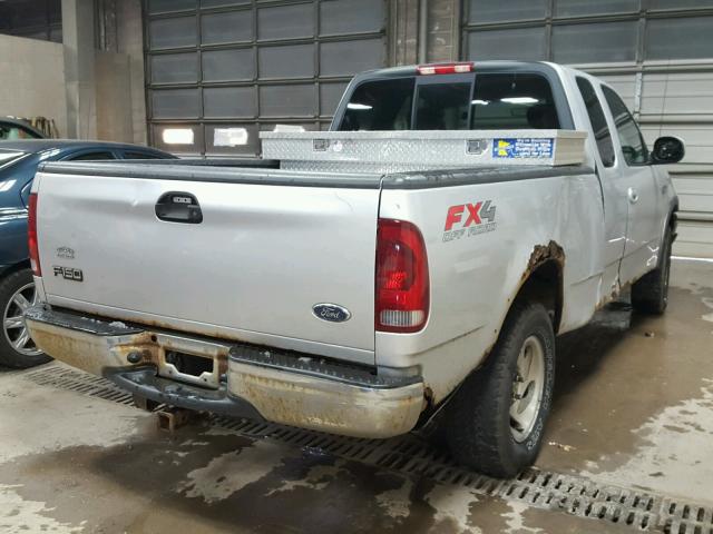 1FTRX18L72NA73489 - 2002 FORD F150 SILVER photo 4