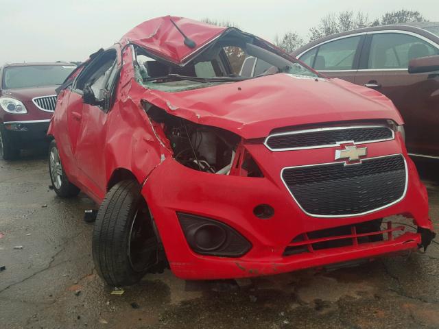 KL8CD6S95DC620730 - 2013 CHEVROLET SPARK 1LT Красный фото 1