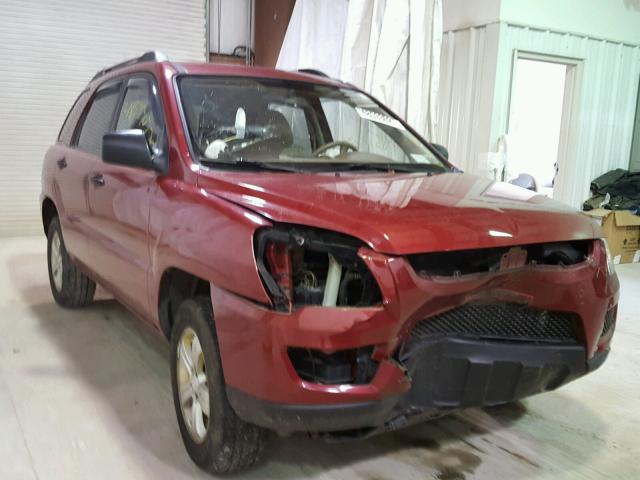 KNDJF724997625061 - 2009 KIA SPORTAGE L RED photo 1