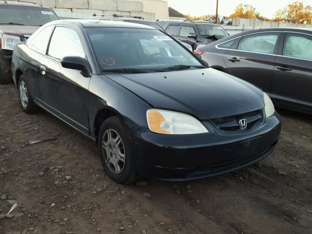 1HGEM22571L085922 - 2001 HONDA CIVIC LX BLACK photo 1