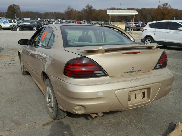 1G2NF52E64C251785 - 2004 PONTIAC GRAND AM S თაფლისფერი ფოტო 3