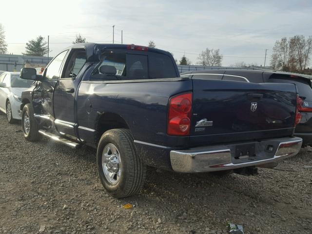 3D7KR28L29G515783 - 2009 DODGE RAM 2500 BLUE photo 3