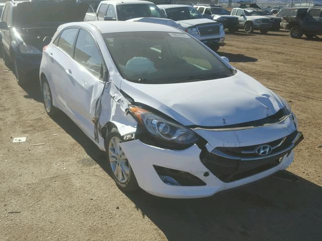 KMHD35LH0EU214408 - 2014 HYUNDAI ELANTRA GT WHITE photo 1