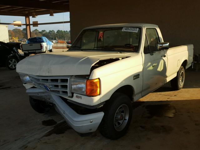 1FTDF15Y6MLA56730 - 1991 FORD F150 WHITE photo 2