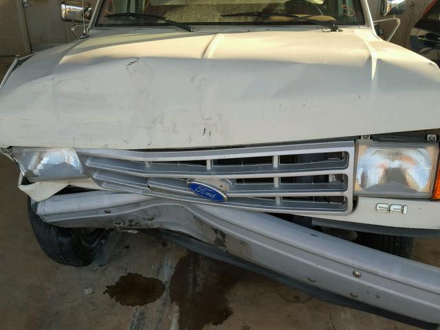 1FTDF15Y6MLA56730 - 1991 FORD F150 WHITE photo 7