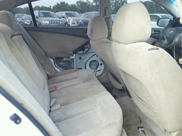 1N4AL21E18C156002 - 2008 NISSAN ALTIMA 2.5 WHITE photo 6