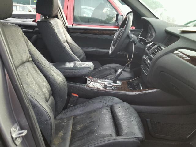 5UXWY3C52F0F83659 - 2015 BMW X3 XDRIVE2 Серый фото 5