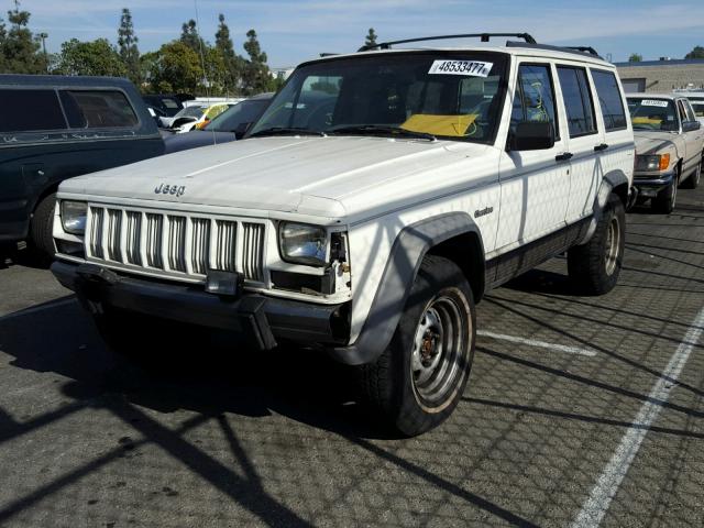 1J4FT78S7TL286989 - 1996 JEEP CHEROKEE C WHITE photo 2